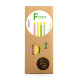 Set de 4 bougies couleur GIRL