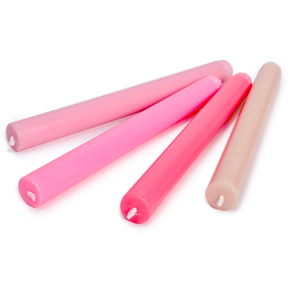 Set de 4 bougies couleur GIRL
