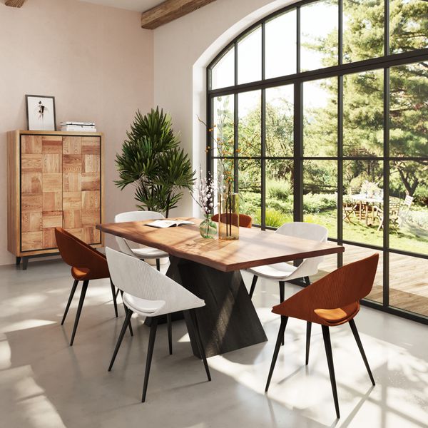 Chaise DAA velours côtelé  ZAG