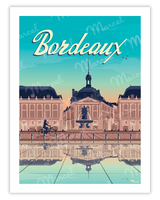 Affiche marcel bordeaux 30/40 MAR