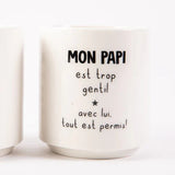 Mug tasse blanc à messages  SOP