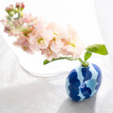 Petit vase jaune bleu ou rose QUE