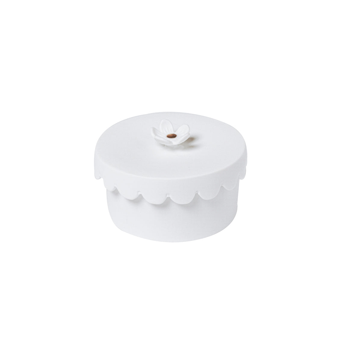 Boîte fleur porcelaine RAD