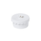 Boîte fleur porcelaine RAD