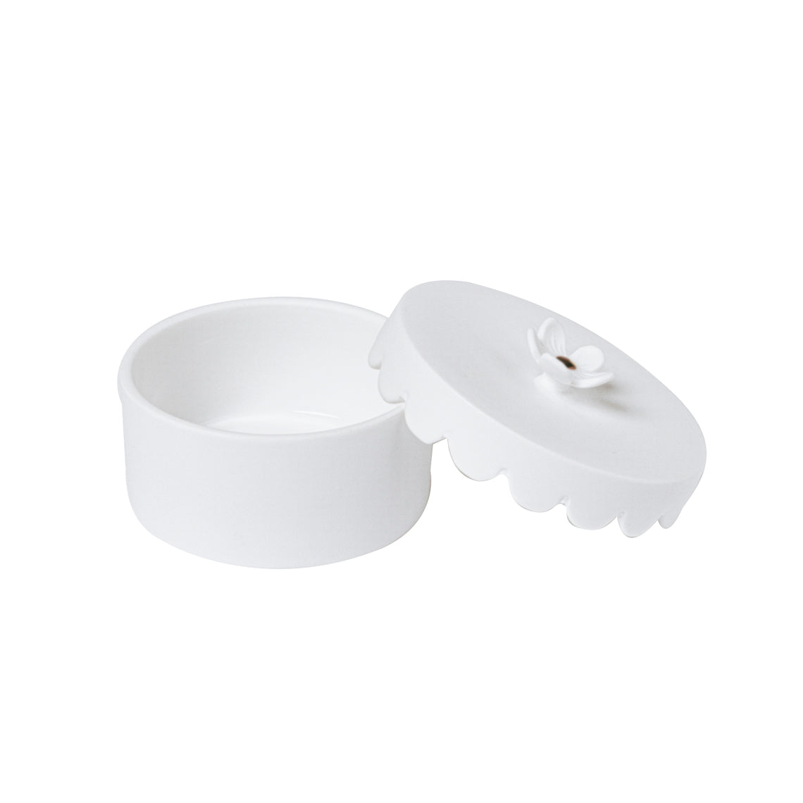 Boîte fleur porcelaine RAD