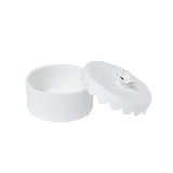 Boîte fleur porcelaine RAD