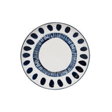 Assiettes MYKONOS bleues et blanches BAS