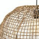 Lampe suspension panier rotin BYB