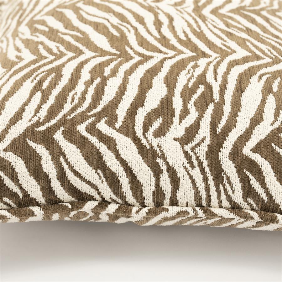 Coussin velours zèbre  BYB