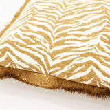 Coussin velours zèbre  BYB