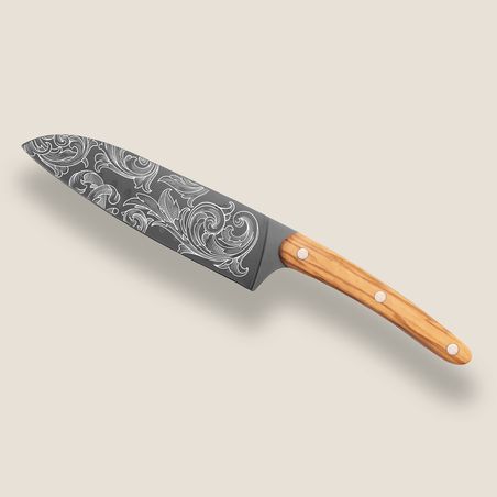 Grand couteau bois d'olivier DEE
