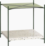 Table terrazzo et verre HUB