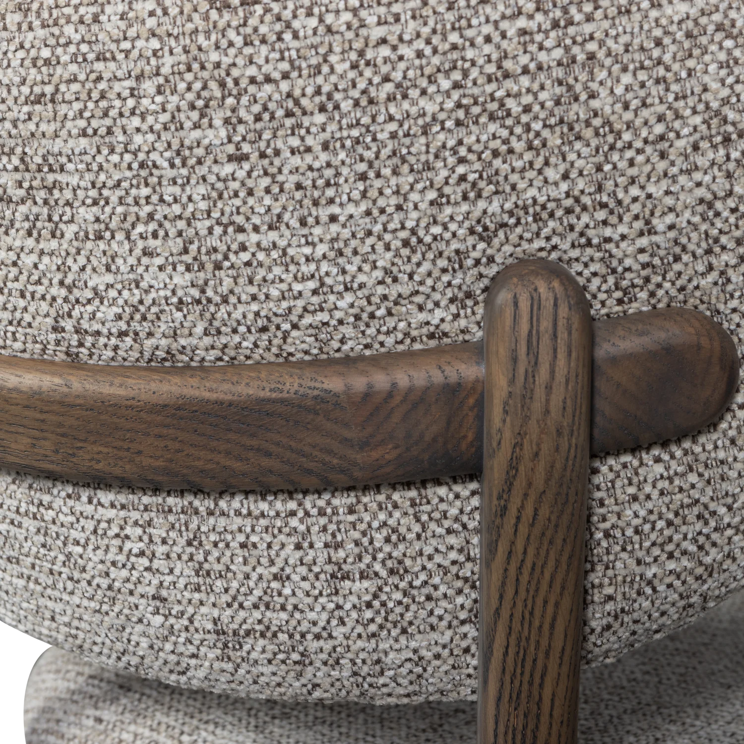 Chaise bois et tissus RADU DEEK