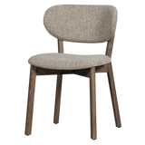 Chaise bois et tissus RADU DEEK