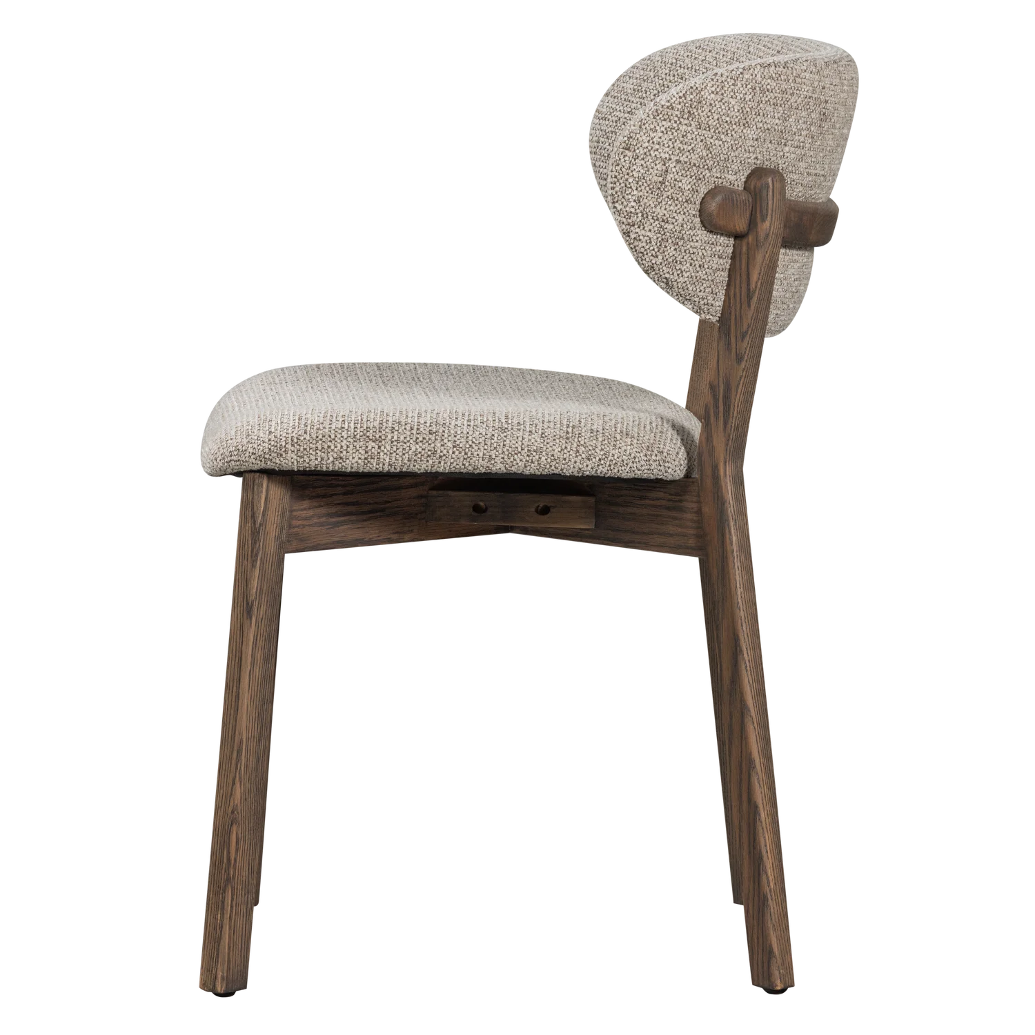 Chaise bois et tissus RADU DEEK