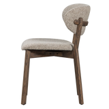 Chaise bois et tissus RADU DEEK