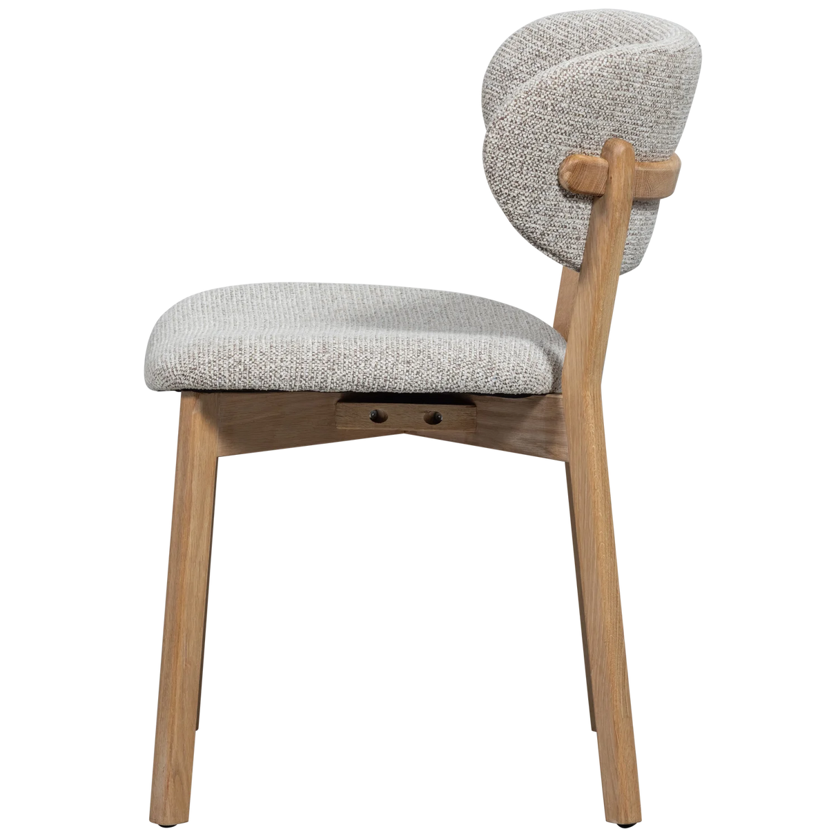 Chaise bois et tissus RADU DEEK