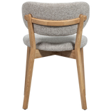 Chaise bois et tissus RADU DEEK