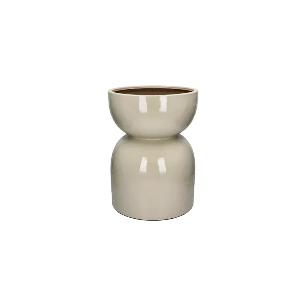 Pot / cache pot émail POM