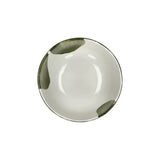 Bol et saladier porcelaine vert Labo POM