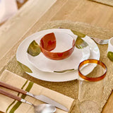 Assiette porcelaine Labo POM