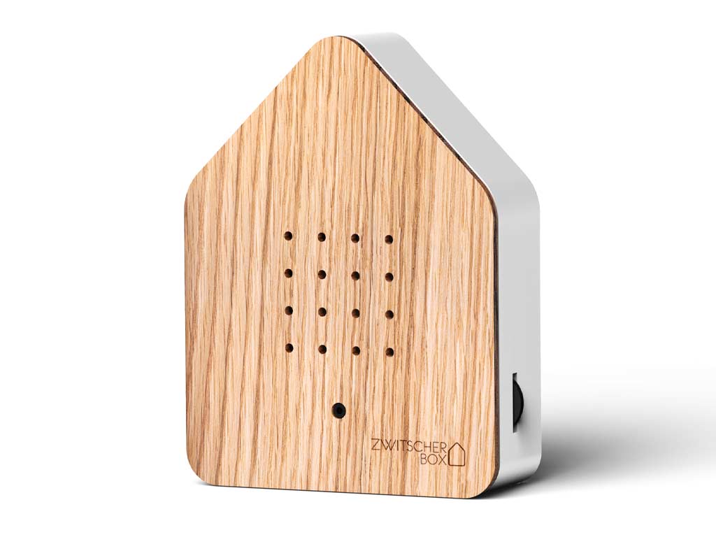 Enceinte bois chant des oiseaux REL