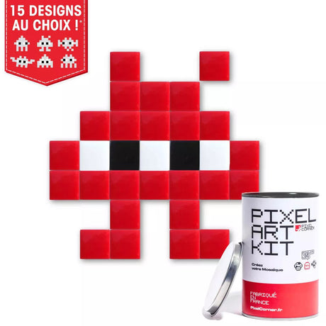 Kit pixel street art mosaique  KUB