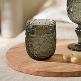 Set de 4 gobelets en verre fumé COT