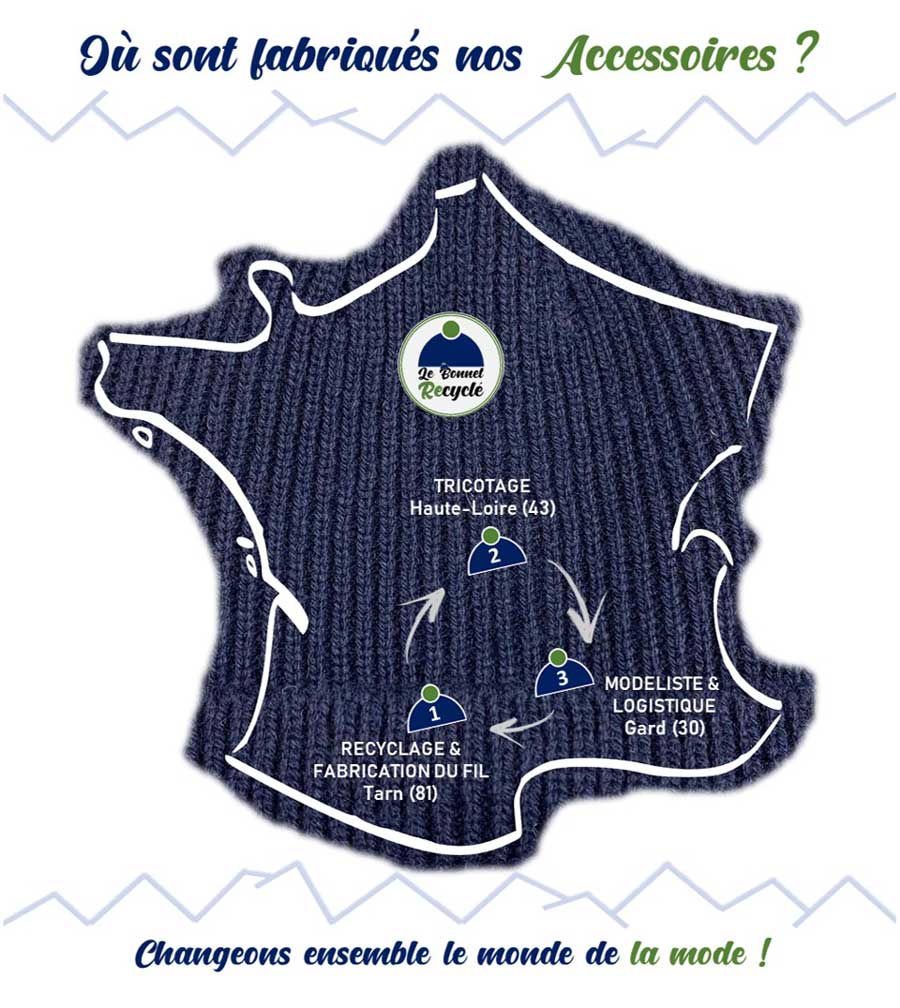 Bonnet recyclé LBF