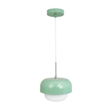 Suspension ronde verre et métal DYB