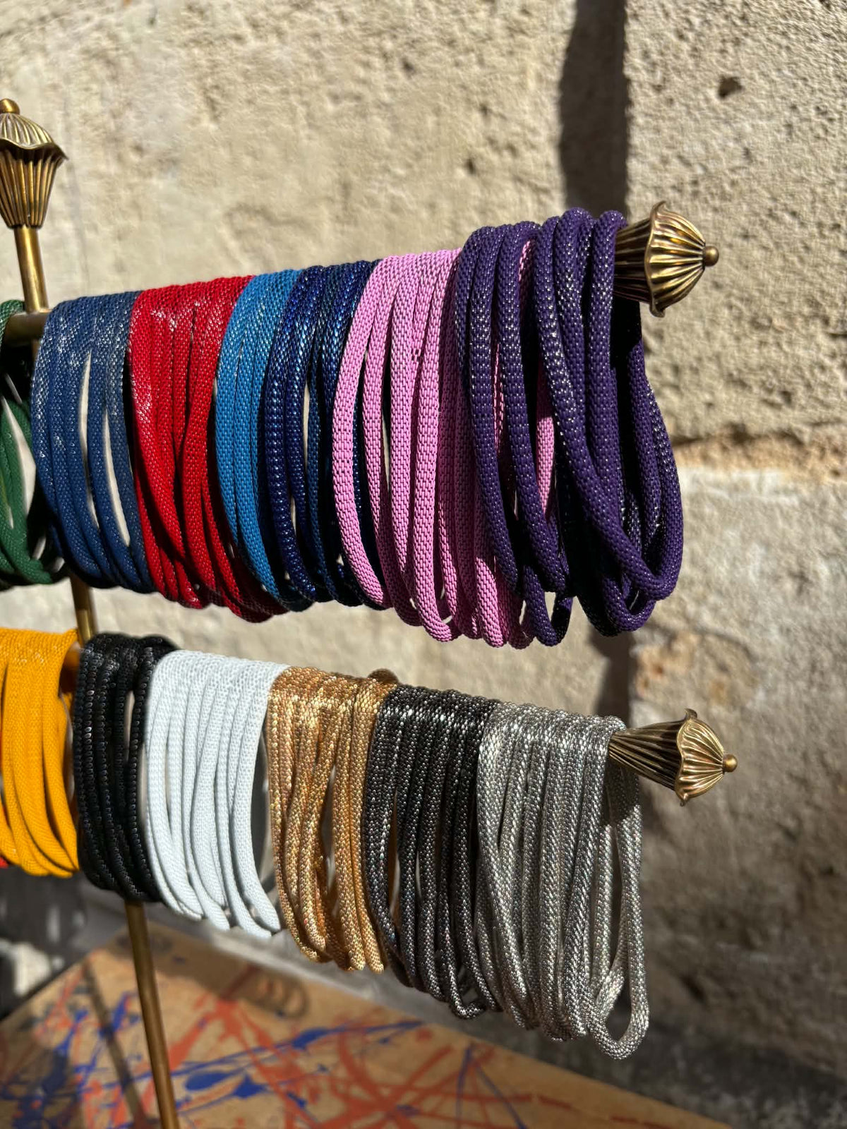 Bracelet chaine couleur DIE