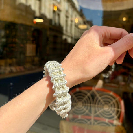 Bracelet tressé soie de cactus SHU