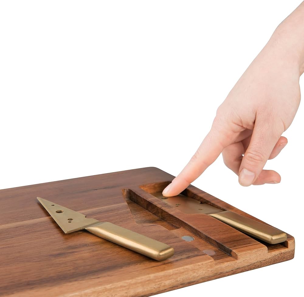 Plateau à fromage et couteau DOI