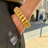Bracelet tressé soie de cactus SHU