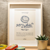 Carte et affiche EXCUSE MY FRENCH LAT