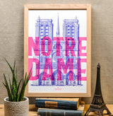 Carte et affiche PARIS POP LAT