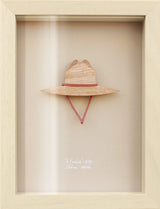 Cadre objet salé cabinet de curiosité en bois artisanal AMM