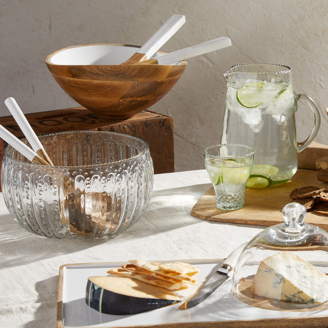 Verre évasé à bord ondulé BEH