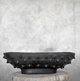 Grand plat ovale à piques NOO