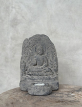 Bougeoir Buddha en pierre NOO
