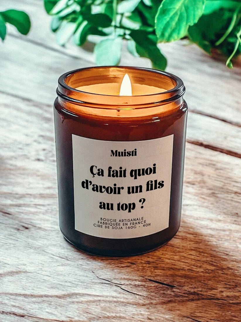 Bougie à message MUI