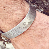 Bracelet mètre aluminium ERN