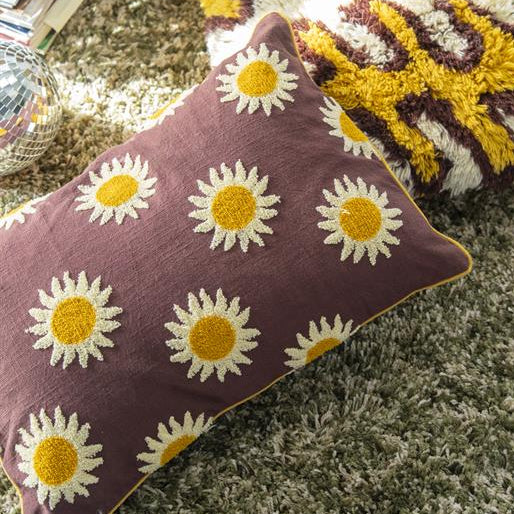 Coussin marguerites BYB