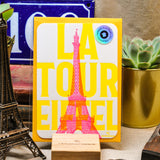 Carte et affiche PARIS POP LAT