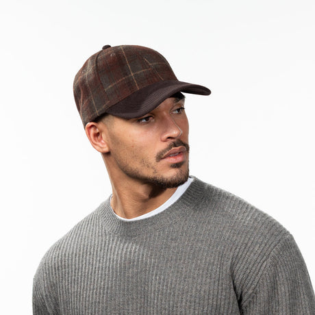 Casquette tweed HIVER BAR