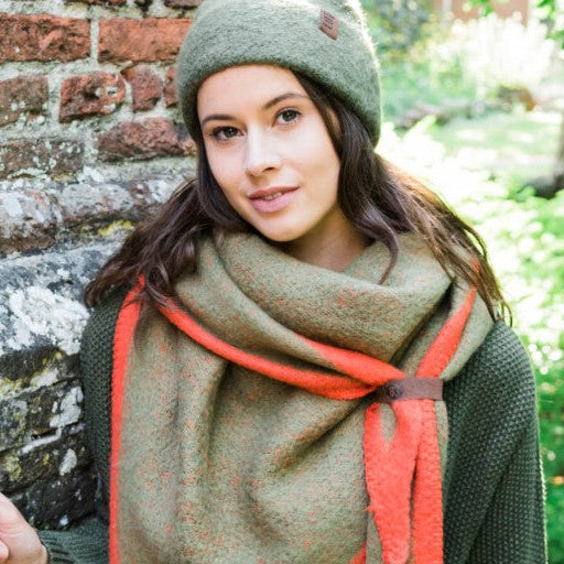 Foulard écharpe triangle LOT