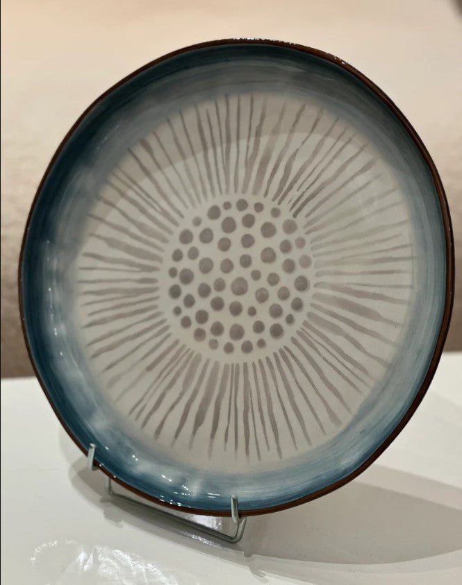 Assiettes ETHNIC TABAC Grès DUR