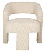 Fauteuil Klosen bouclette ivoire SEM