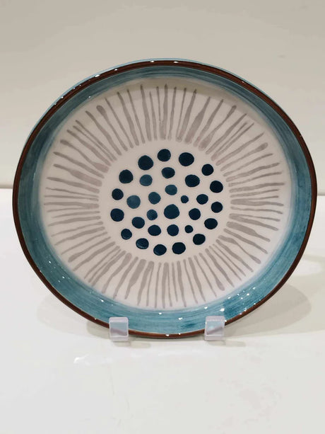 Assiettes ETHNIC TABAC Grès DUR