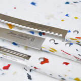 Couteau à fromage / tartineur / légume manche plastique recyclé JEA